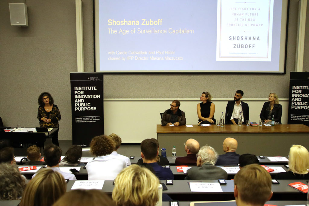 Shoshana Zuboff Talks About Surveillance Capitalism at UCL